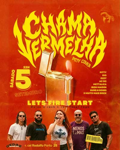 Chama Vermelha - Pitty Cover