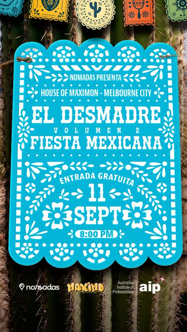 Fiesta Mexicana en Maximo el Viernes 11 Septiembre