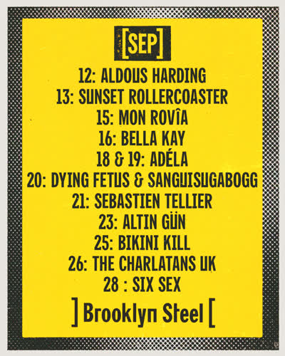 [SEP] Brooklyn Steel
