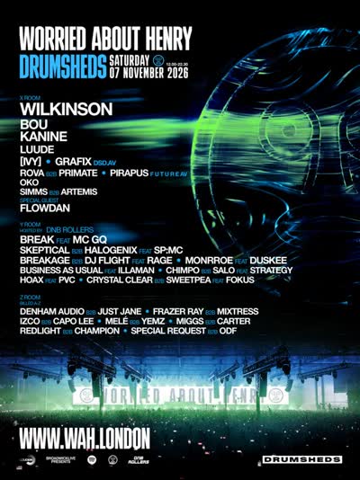 WAH DRUMSHEDS LINEUP REVEALED - WIN VIP TICKETS, STAGE EXPERIENCE & MORE
