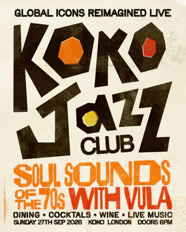 Koko Jazz Club: Soul Sounds of the 70s with Vula