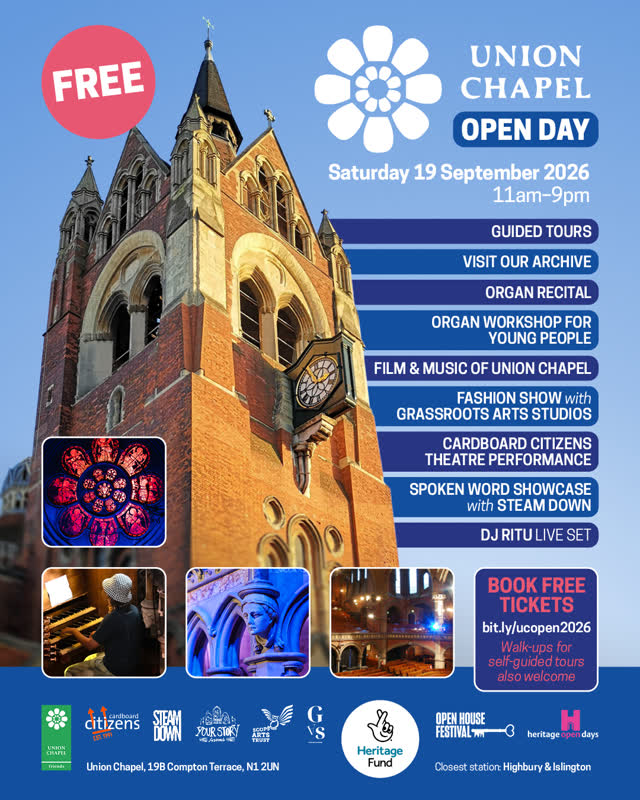 UNION CHAPEL OPEN DAY