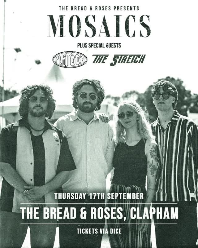 MOSAICS headline set at bread and roses
