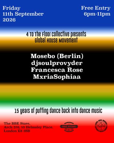 4TOTHEFLOOR Global House Movement