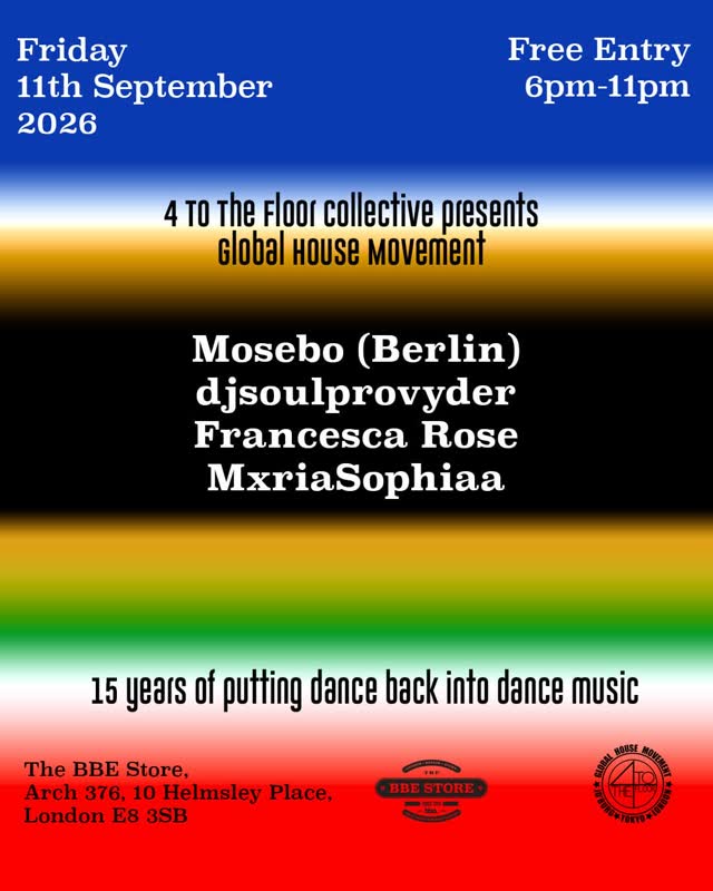 4TOTHEFLOOR Global House Movement
