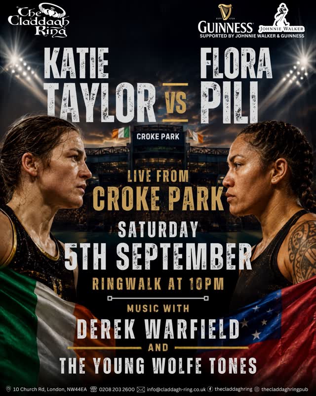 KATIE TAYLOR vs FLORA PILI - Boxing Night with Live Music and DJ