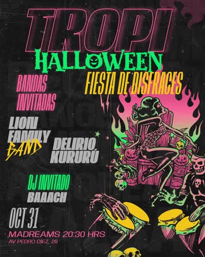 TROPIHALLOWEEN — LA FAMILIA SE VUELVE A REUNIR