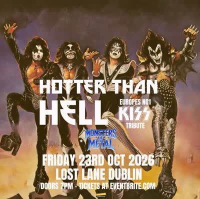 Hotter Than Hell Kiss Tribute - EUROPES NO.1 KISS TRIBUTE!