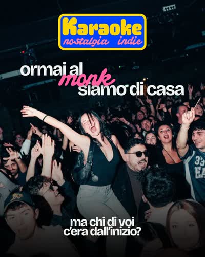 Tornare al @monkroma è un po’ come tornare a casa