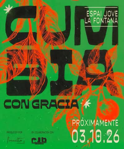 Cumbias event with @conselljoventutbcn & @ejlafontana