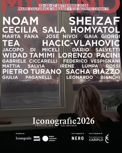 Iconografie2026 Festival sul XXI Secolo