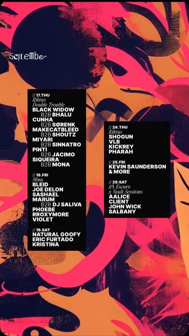 September Lineup