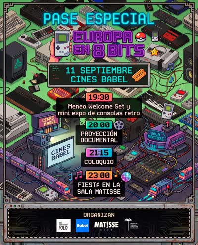EUROPA EN 8 BITS - Mostra de València Special Screening & Live Performance