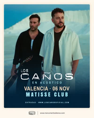 Los Caños llegan a Valencia en formato acústico
