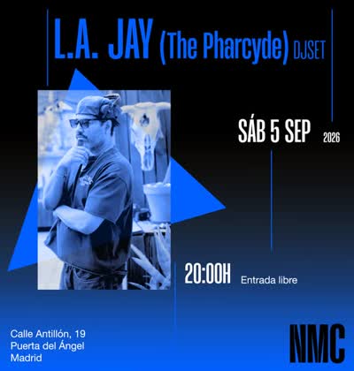 Primer #DjSet de la temporada de L.A. JAY (The Pharcyde)