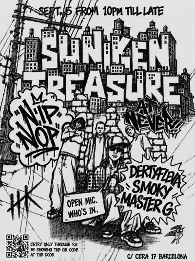 SUNKEN TREASURE IS BACK AT NEVER