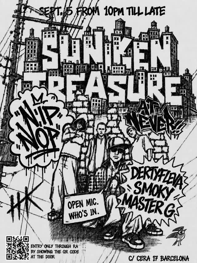 SUNKEN TREASURE IS BACK AT NEVER