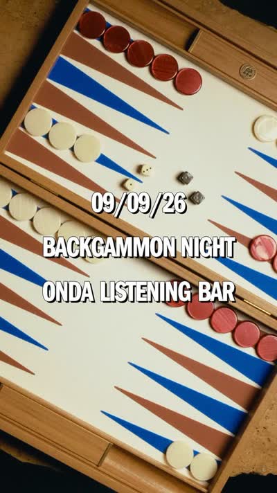 Milan, we are back at Onda September 9th.