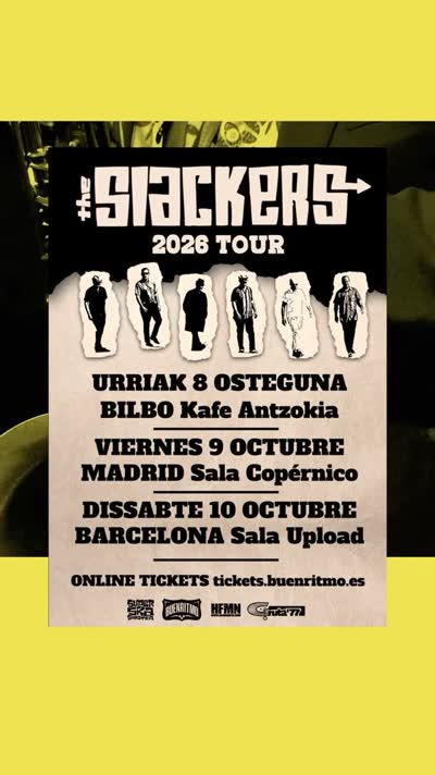 THE SLACKERS on TOUR