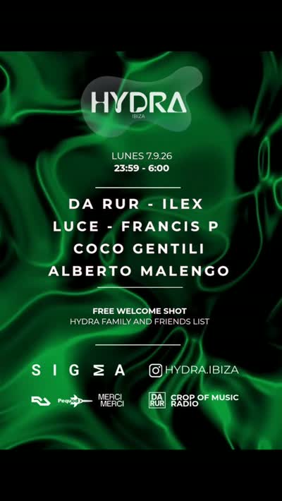 HYDRA IBIZA × SIGMA IBIZA