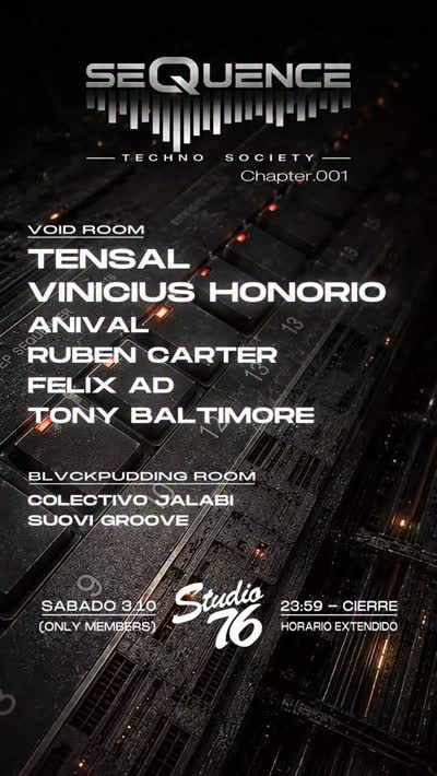 SEQUENCE TECHNO SOCIETY Chapter.001