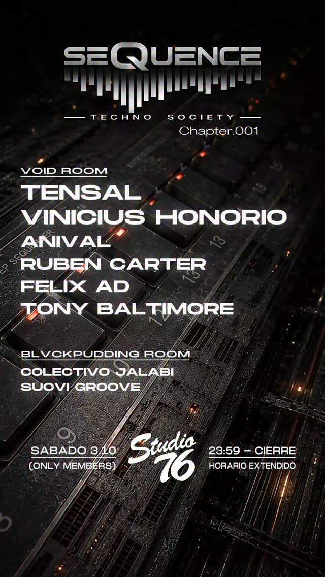 SEQUENCE TECHNO SOCIETY Chapter.001