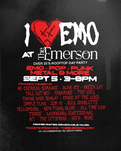 I ❤️ EMO AT THE EMERSON