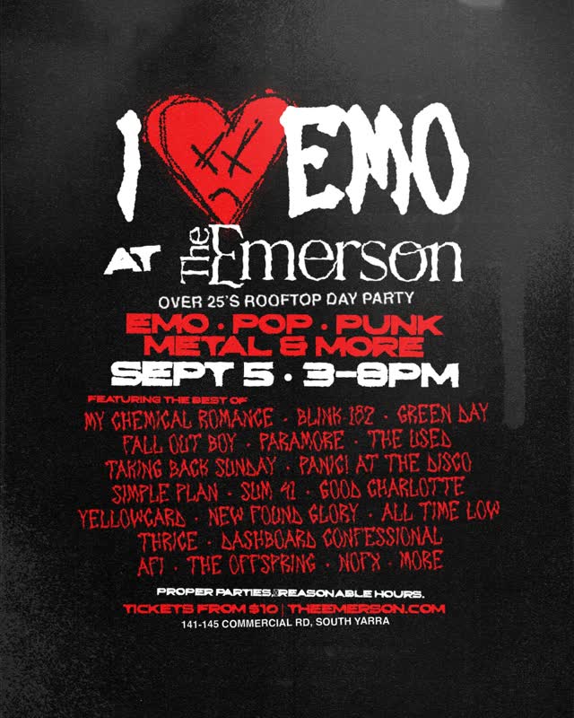 I ❤️ EMO AT THE EMERSON