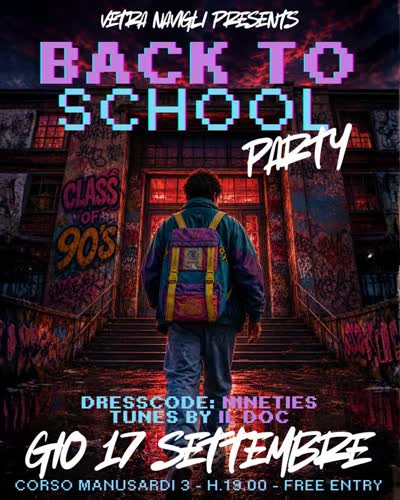 BACK TO SCHOOL PARTY
