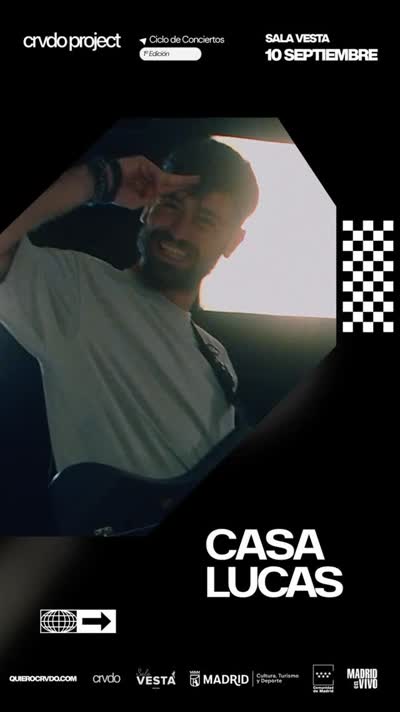 El rock pop de la noche a cargo de @encasalucas este 10 de septiembre en @vestabyfulanita
