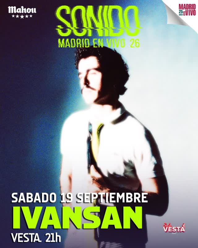 Indie, emoción y experimentación sonora. @ivansannnnn llega con un directo que viaja entre lo íntimo y lo bailable