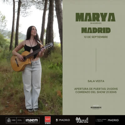 MARYA EN ACÚSTICO MADRID