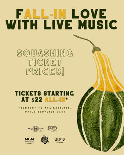 FALL IN LOVE with Live Music