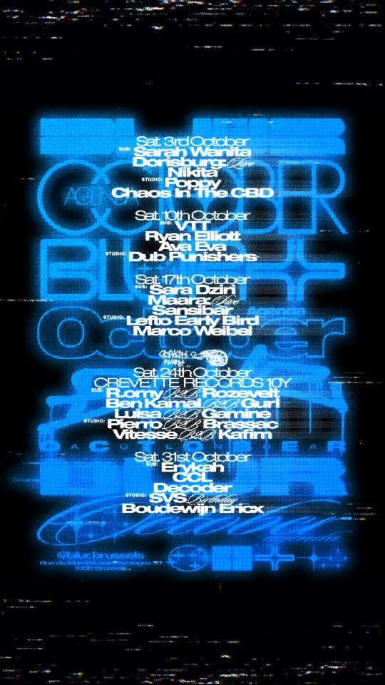 Blur October