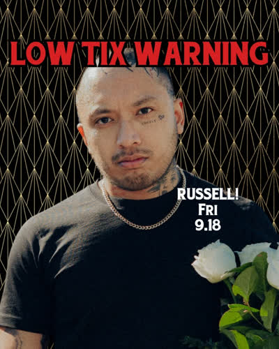 LOW TIX WARNING