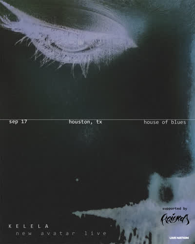 SUPPORT ADDED! keiyaA is joining Kelela at House of Blues Houston on September 17th.