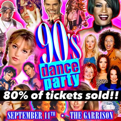 80% OF TICKETS SOLD! Don’t wait Toronto!