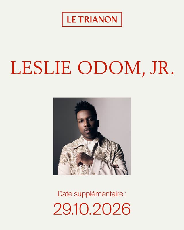 LESLIE ODOM, FR. au Trianon le 29 octobre 2026