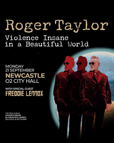 Roger Taylor in Newcastle