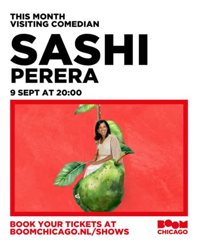This Month Visiting Comedian Sashi Perera