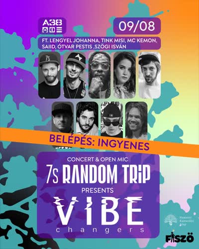 7s Random Trip Presents Vibe Changers Concert & Open Mic