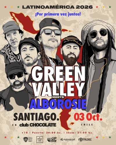 Latinoamérica 2026: Green Valley meets Alborosie