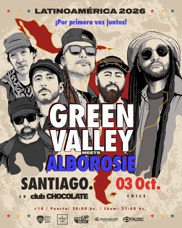 Latinoamérica 2026: Green Valley meets Alborosie