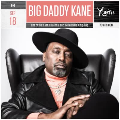 BIG DADDY KANE. LIVE.