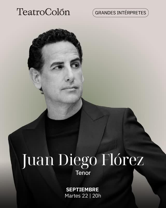 JUAN DIEGO FLÓREZ EN EL TEATRO COLÓN