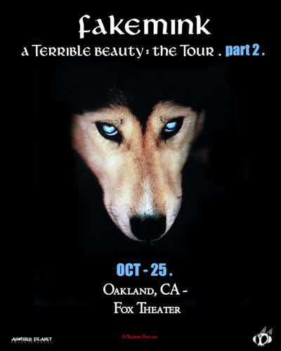 @fakemink: a Terrible Beauty . - The Tour . part 2 .