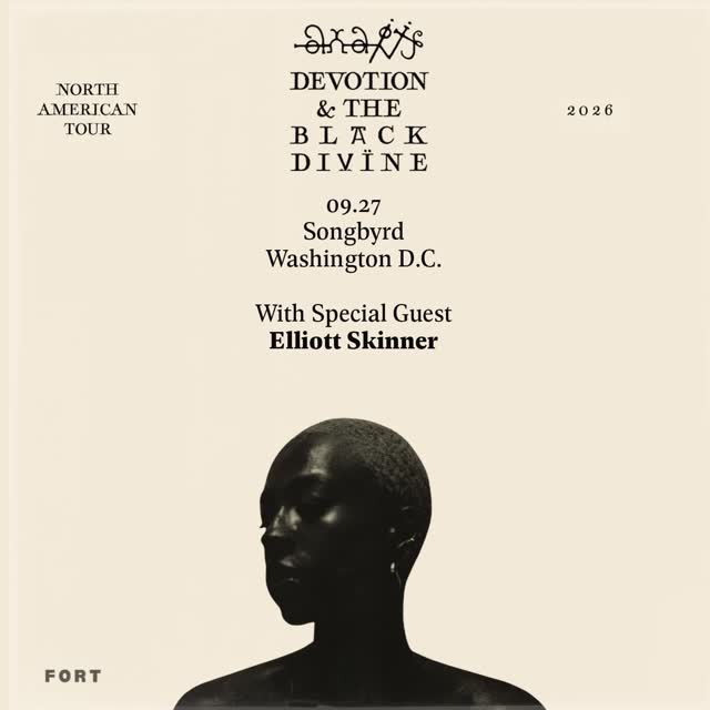 DC!! Ethereal soul-folk artist @elliottskinner will be opening for @hotcocoacartel 9/27!!