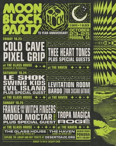 Moon Block 15 Anniversary Celebration
