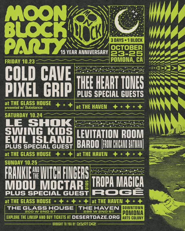 Moon Block 15 Anniversary Celebration