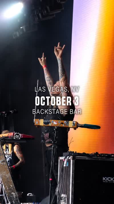 Vegas! 🔥 Time to party on October 3rd @backstagebarlv